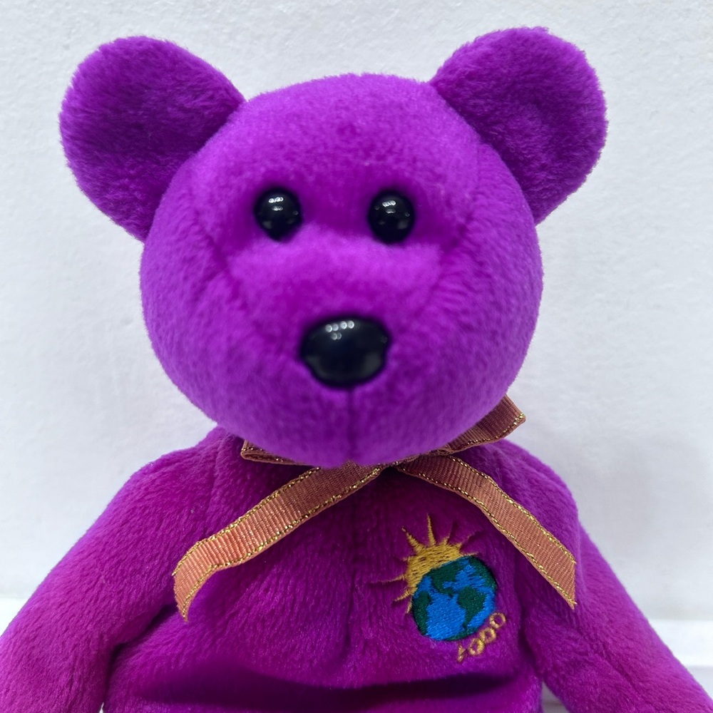 Ty Beanie Rare Vintage Original Baby‎ Millennium/Millenium the Bear Retired 1999 - Picture 2 of 9